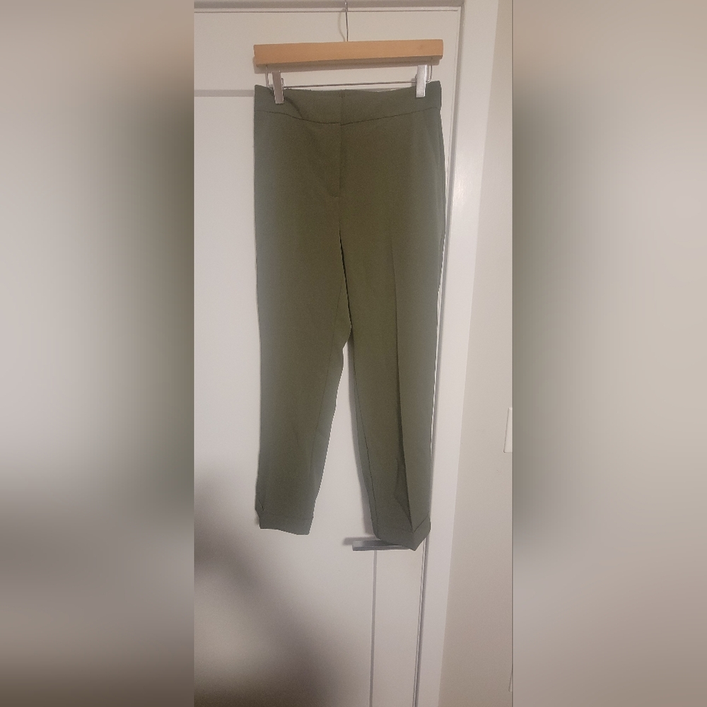 Ann Taylor Factory Women's Olive Green Trousers - Size XS